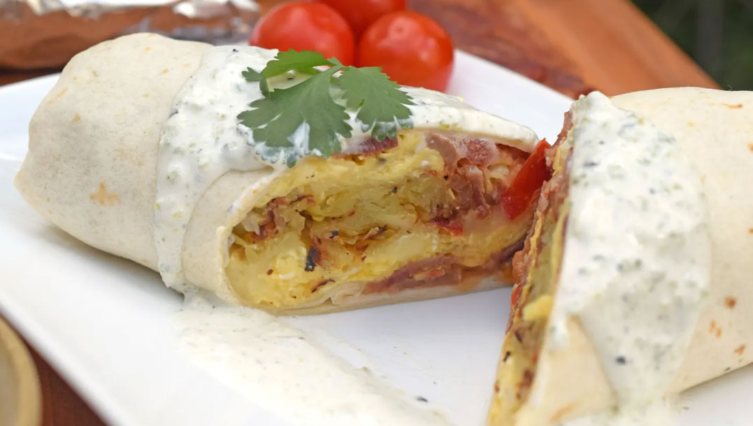 Smoked Bacon Breakfast Burritos Recipe | Oklahoma Joe’s Australia Smokers