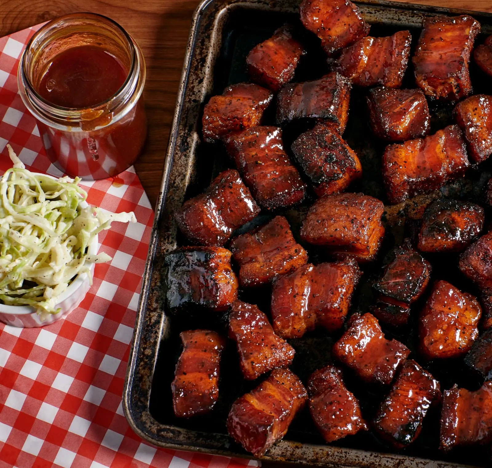 Sweet and Slightly Spicy Smoked Pork Belly Recipe